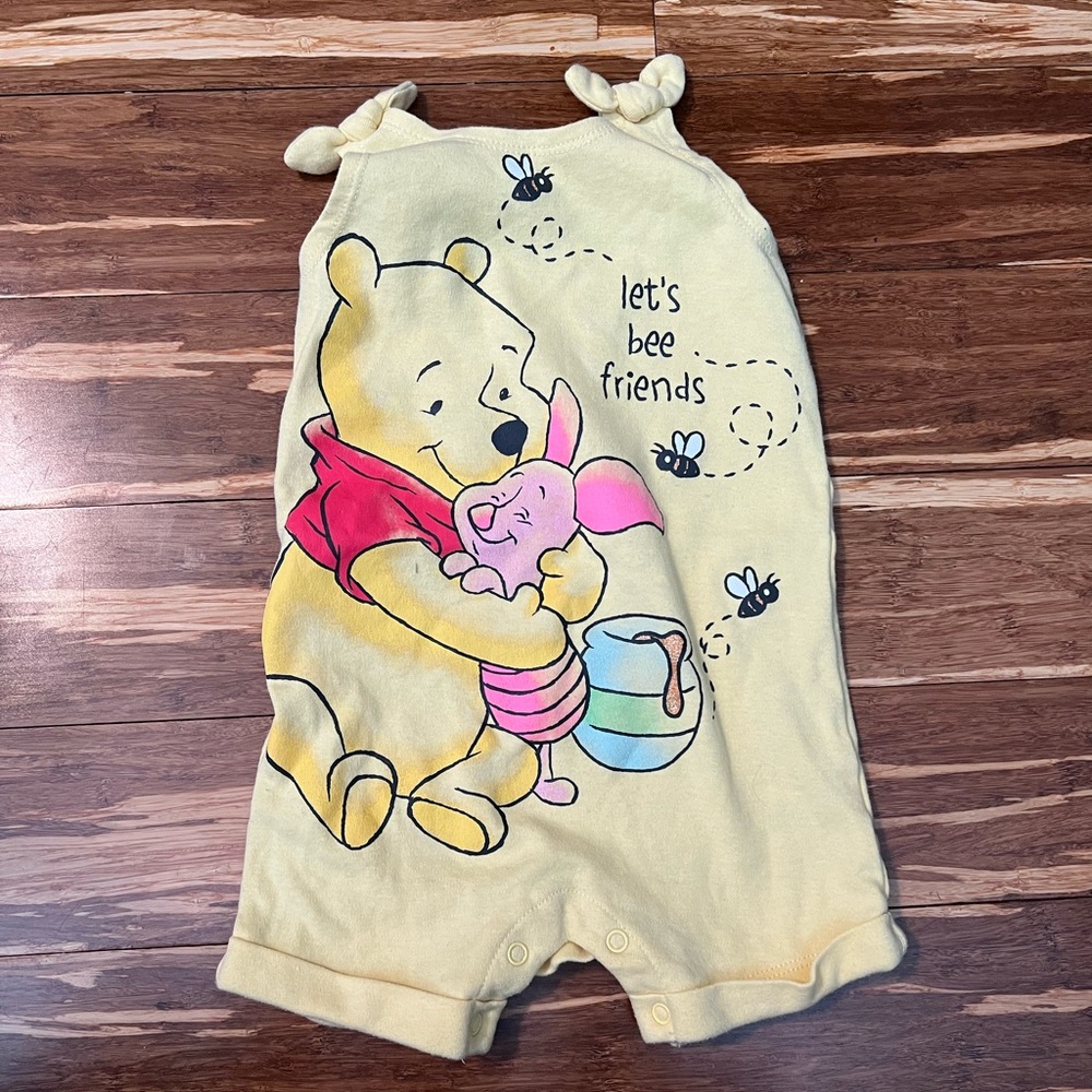 Disney Yellow Winnie the Pooh Kids Dress